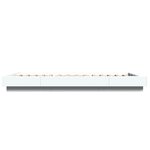 vidaXL Cadre de lit blanc 90x190 cm bois d'ingénierie