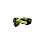 Lexmark 802 toner jaune 80c20y0