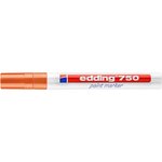 Marqueur Peinture 750 Orange Pointe Moyenne 2-4 mm x 6 EDDING