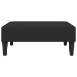 vidaXL Ensemble de canapés 2 Pièces avec coussins noir velours