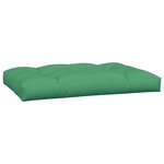 vidaXL Coussins de palette lot de 5 vert tissu