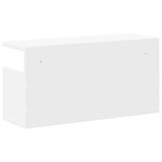 vidaXL Armoire murale 60x20x30 cm blanc bois d'ingénierie