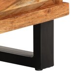 vidaXL Meuble TV 100x34x46 cm bois d'acacia massif