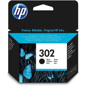 Cartouche d'encre noir n°302 f6u66a hp