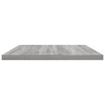 vidaXL Étagères murales 4 Pièces sonoma gris 60x30x1 5 cm bois ingénierie