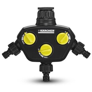KARCHER Prise robinet - 3 sorties indépendantes et réglables