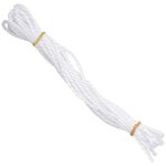 vidaXL Voile d'ombrage 160 g/m² Blanc 2x5 m PEHD