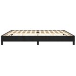 vidaXL Cadre de Lit Noir 200x200 cm Velours