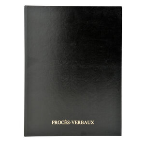 Registre à onglets 32x25cm Procès-verbaux 200 pages EXACOMPTA