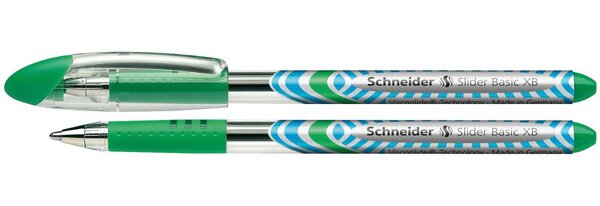 Stylo à bille Slider Basic Pointe Extra Large vert SCHNEIDER