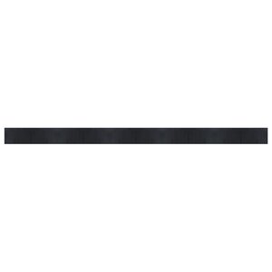 vidaXL Tapis rectangulaire noir 60x1000 cm bambou