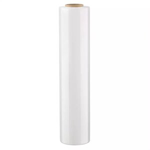 Film étirable manuel recyclé transparent – (Carton de 6 bobines) 15µ 450 mm x 270 m – Bulteau Systems