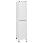 vidaXL Armoire à casier avec 3 compartiments 38x45x180 cm