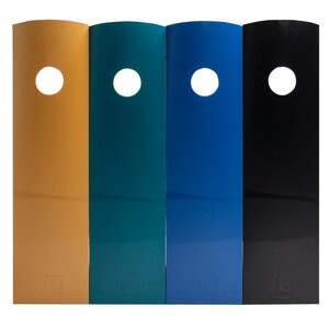 Set De 4 Porte-revues Mag-cube Neo Deco - Couleurs Assorties - Exacompta