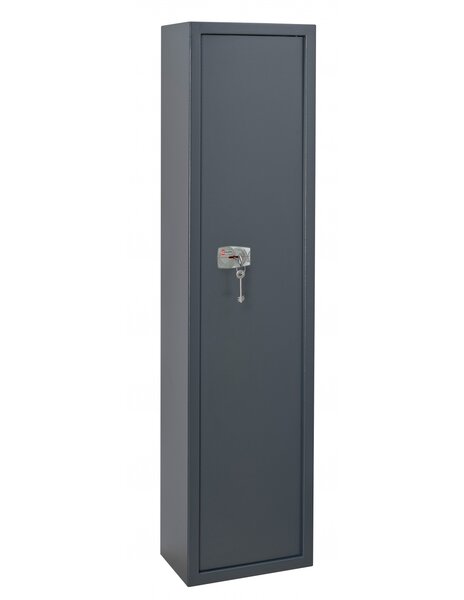 THIRARD - Armoire à fusils Brissac  fermeture par clé  2 pênes  capacité de 5 fusils