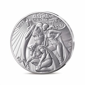 DC COMICS Monnaie de 10€ Argent BATMAN FAMILY