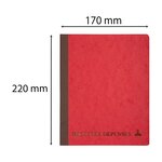 Piqûre 220x170 Recettes-dépenses 80 Pages - Couleurs Assorties - X 10 - Le Dauphin