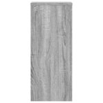vidaXL Supports pour plantes 2 Pièces sonoma gris bois d'ingénierie