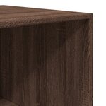 vidaXL Garde-robe chêne marron 50x50x200 cm bois d'ingénierie