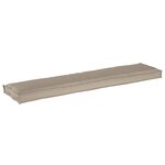 vidaXL Coussin de Palette pour Banc Taupe 180x40x8 cm Tissu Oxford