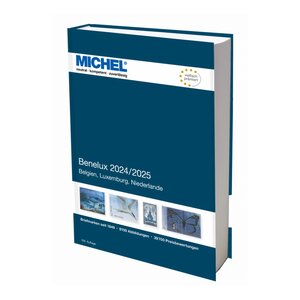 Catalogue de cotation Michel timbres de Benelux 2024-2025.