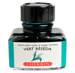 Encre traditionnelle à stylo en flacon 'D' 30ml Vert réséda HERBIN