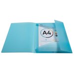 Chemise À Élastiques 3 Rabats Polypropylène Kreacover Pastel - A4 - Couleurs Assorties - X 25 - Exacompta