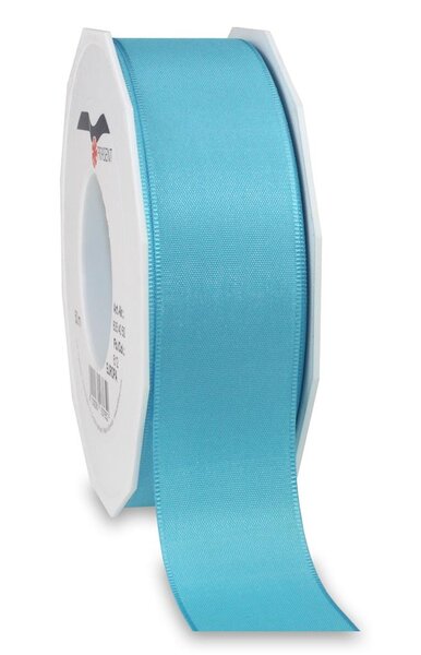 Ruban tissé - europa 50-m-rouleau 40 mm aigue marine