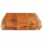 vidaXL Dessus de table 60x40x3 8 cm rectangulaire bois massif d'acacia