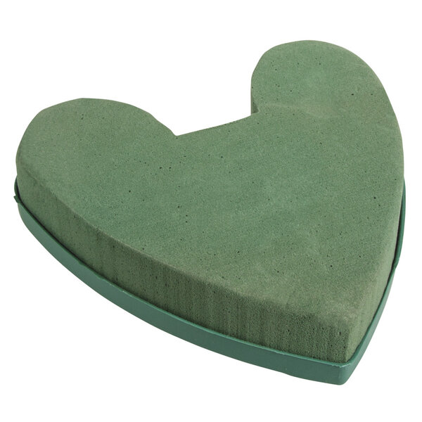 Mousse florale humide Coeur  ø15cm  3cm