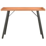 vidaXL Bureau Marron 90x50x79 cm