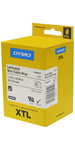 DYMO XTL - Etiquettes laminées d'enrobage de fils/câbles, 21mm x 38mm - Noir sur Blanc