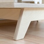Meuble de rangement NABOSKY rose 1x5
