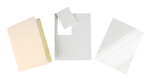 Carte double shaker pour cartes à paillettes Rectangle 10 x 14 cm