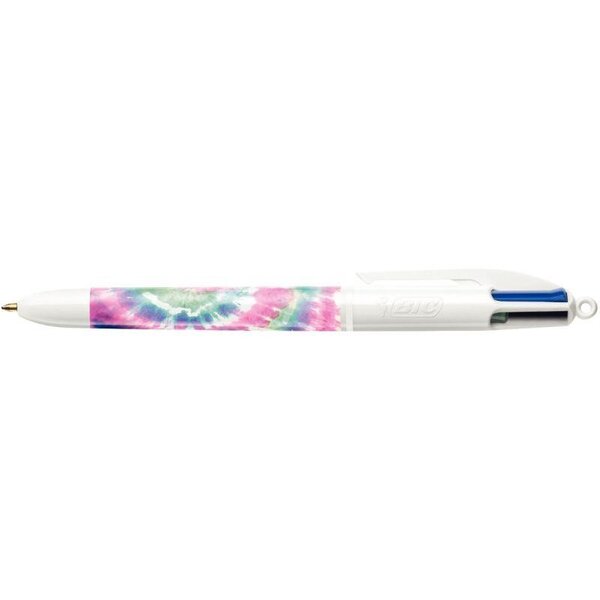 Stylo bille BIC 4 couleurs Tie and Dye