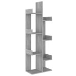 vidaXL Bibliothèque 48x25 5x140 cm Sonoma gris Bois d'ingénierie