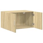 vidaXL Armoire murale chêne sonoma 70x42 5x40 cm bois d'ingénierie
