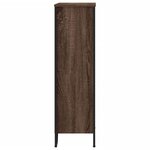 vidaXL Bibliothèque chêne marron 80x31x106 cm bois d'ingénierie