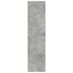 vidaXL Garde-robe Gris béton 100x50x200 cm Aggloméré