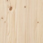 vidaXL Salon de jardin 8 Pièces avec coussins bois de pin massif
