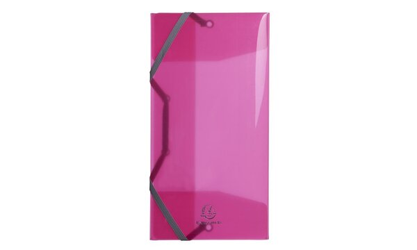 Chemise 3 rabats à élastiques polypropylène 5/10e IDERAMA PP - 25x12cm x 10 EXACOMPTA