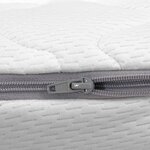 vidaXL Sur-matelas 100 x 200 cm Mousse à mémoire de forme Visco 6 cm