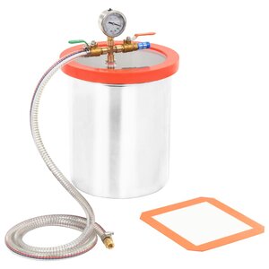 Vidaxl chambre sous vide acier inoxydable 11 42 l