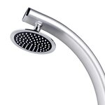 vidaXL Douche de jardin 215 cm Aluminium