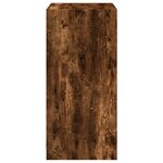 vidaXL Garde-robe chêne fumé 48x41x102 cm bois d'ingénierie