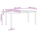 vidaXL Ensemble de salle à manger de jardin 5 pièces avec coussins Noir Rattan Poly