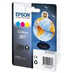 Epson cartouche d'encre 267 - cyan  magenta et jaune - capacité standard 200 pages