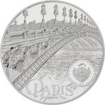 Pièce de monnaie en Argent 50 Dollars g 1000 (1 Kg) Millésime 2021 Tiffany Art TIFFANY ART METROPOLIS