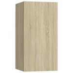 vidaXL Meuble TV Chêne sonoma 30 5x30x60 cm Bois d’ingénierie