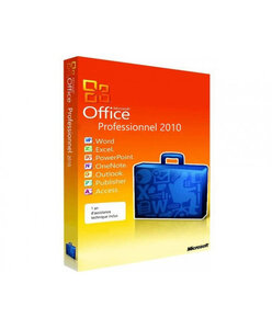 Microsoft Office 2010 Professionnel - Clé licence à télécharger